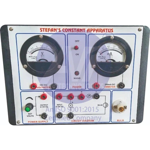 Stefan Boltzmann Constant Apparatus