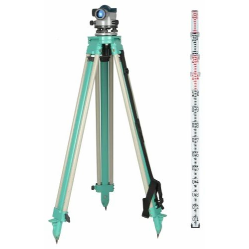 Tripod & Levelling Staff