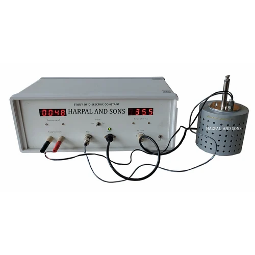 Dielectric Constant Experimental Setup with LCD Display