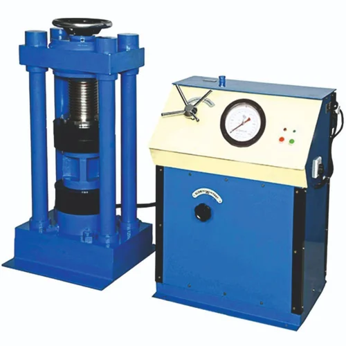 Compression Testing Machine Electrical Cum Hand Operated