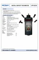 Digital Contact Tachometer