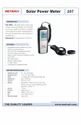 Digital Solar Power Meter