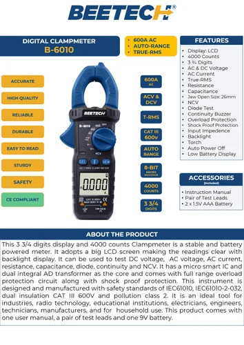 Digital Clamp Meter