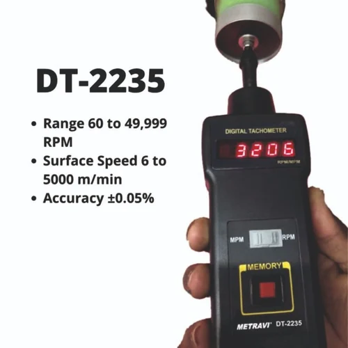 Digital Contact Tachometer