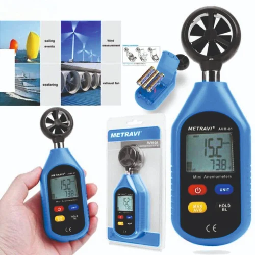 Digital Thermo Anemometer with CMM and CFM