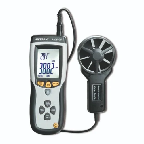 Digital Thermo Anemometer with CMM and CFM
