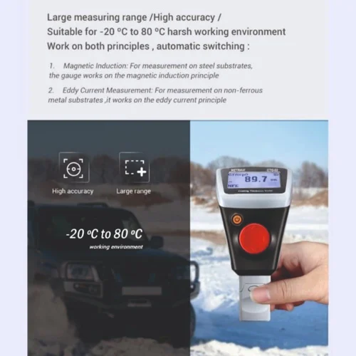 Plastic Coating Thickness Gauge