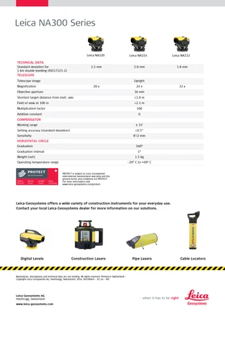 Leica Auto Level Instrument