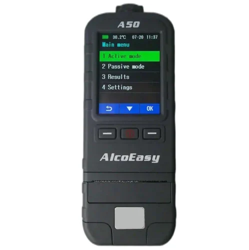 Alcohol Breath Tester With Printer