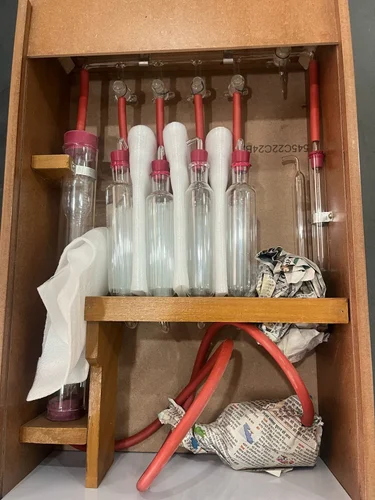 Orsat Gas Analysis Apparatus