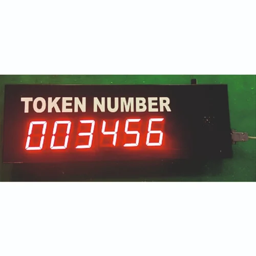 4 Counter Display Token Dispenser System