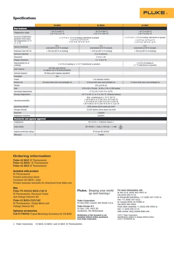 Fluke Ir Thermometer