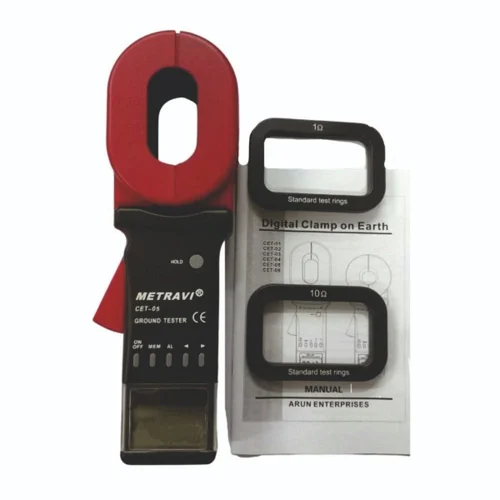 CET-05 Clamp On Ground Resistance Tester