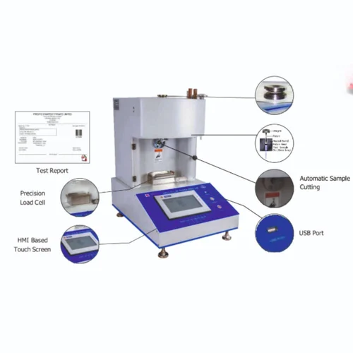 Computerized Melt Flow index tester